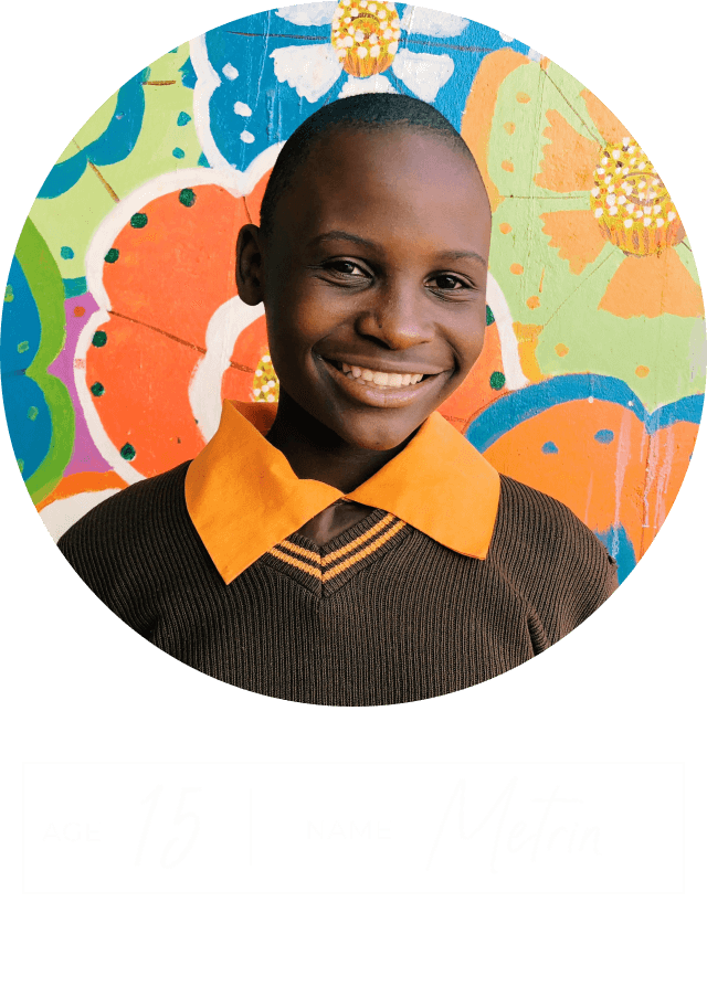 女子生徒のリーダー、メトリンさん