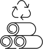 コットンの再利用のアイコン