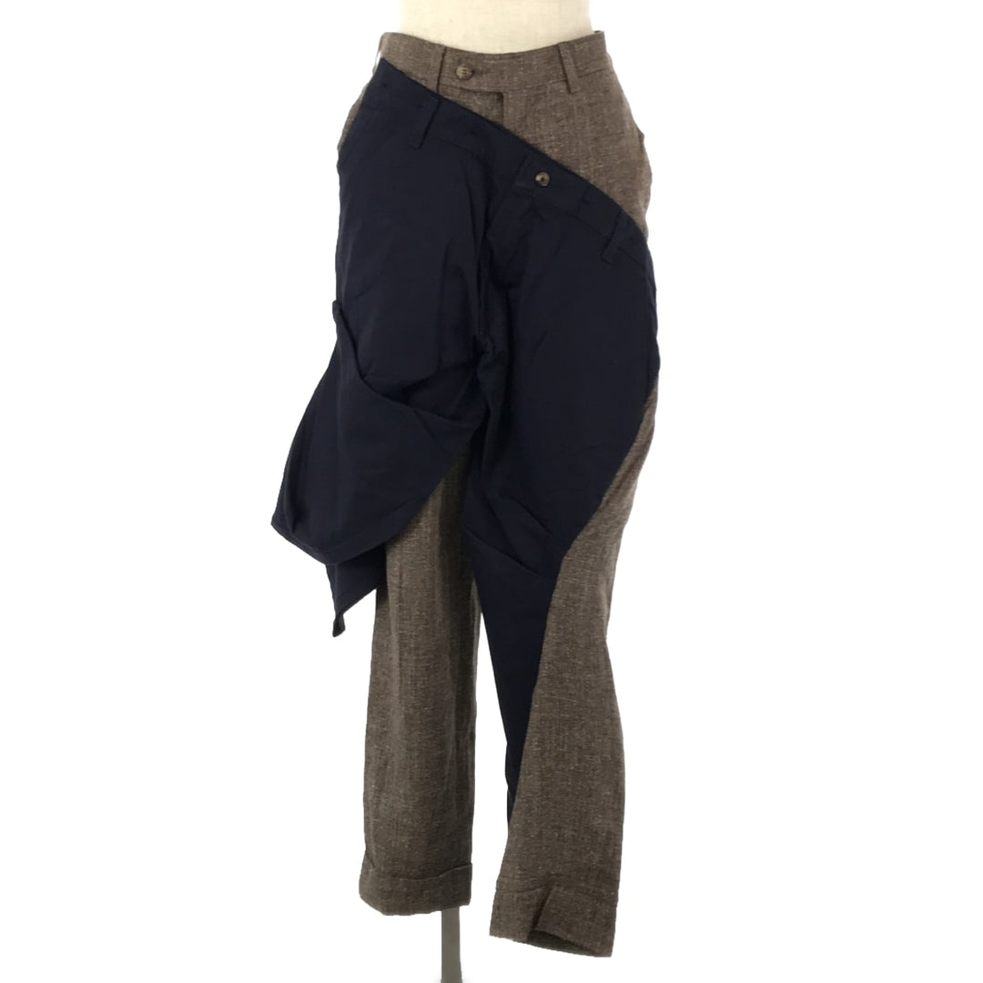 Eaphiエフィ　パンツ Eaphi(エフィ) wave design high waist denimデニムパンツ51006