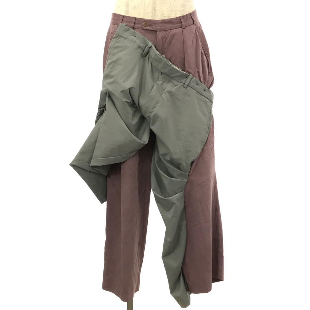 パンツ Augusta あずき色×グレー からみつくパンツ – SHIFT 80（シフトエイティ）公式