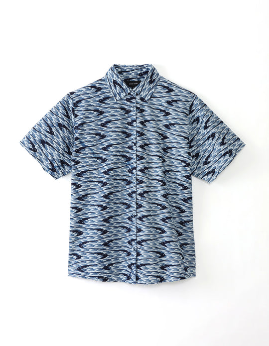60s B.Altman&Co. オープンカラーシャツ ブラックウォッチ 1950s Sports Wear レーヨン オープンカラーシャツ 黒 ブラック