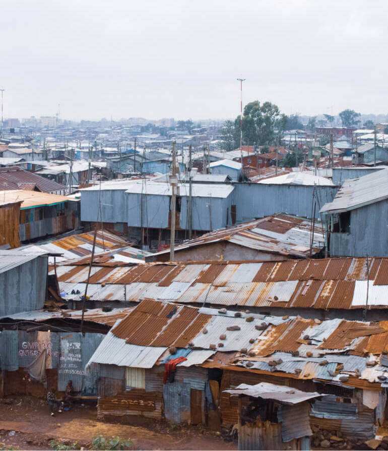 ケニアにある巨大スラム街「キベラ」